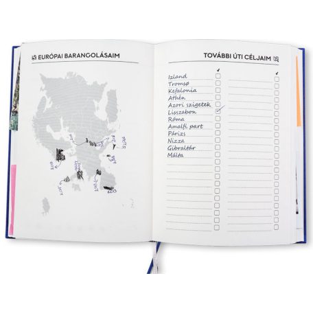 ÉLETEM KALANDJAI - saját kreatív útinaplód